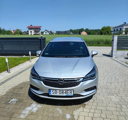 Opel Astra cena 47000 przebieg: 162900, rok produkcji 2019 z Biała małe 56